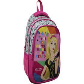 Yıldız 04372 Astral Cartoon Pink Stars İlkokul Çantası