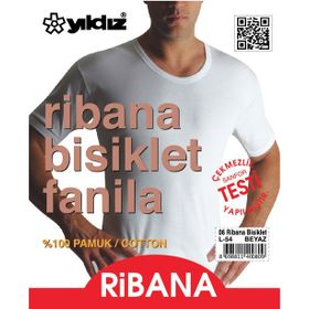 Yıldız 06 Ribana Bisiklet Yaka Erkek Atlet