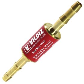 Yıldız 1018 Alev Emniyet Valfi Hortum Arası İçin Yanıcı Gaz