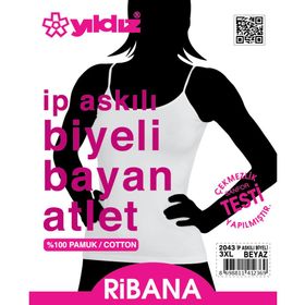 Yıldız 2043 Biyeli İp Askılı Kadın Atlet