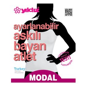 Yıldız 2185 Bayan Modal Ayar Askılı Atlet