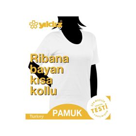 Yıldız 3013 3'lü Ribana Kısa Kol Kadın Atlet