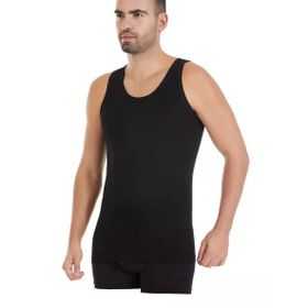 Yıldız 316 Bambu Kalın Askılı Siyah Erkek Atlet