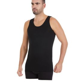 Yıldız 316 Bambu Kalın Askılı Siyah Erkek Atlet