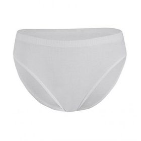 Yıldız 3510 Beyaz 12 Adet Kadın Ribana Biyeli Bikini Slip Külot