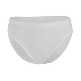 Yıldız 3510 Beyaz 12 Adet Kadın Ribana Biyeli Bikini Slip Külot