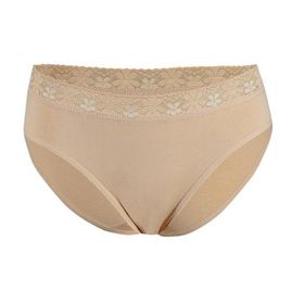 Yıldız 3527 Ten 12 Adet Kadın Likralı Beli Dantelli Bikini Külot