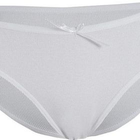Yıldız 3550 Beyaz 12 Adet Kadın Likralı Kaşkorse Bikini Külot