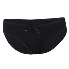 Yıldız 3552 Siyah 12 Adet Kadın Likralı Kaşkorse Bikini Külot
