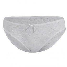 Yıldız 3575 Beyaz Kalpli Kadın Bikini Külot