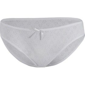 Yıldız 3575 Beyaz Kalpli Kadın Bikini Külot