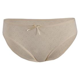 Yıldız 3576 Ten 12 Adet Kadın Kalpli Ribana Bikini Slip Külot
