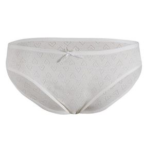 Yıldız 3577 Ekru Kalpli Kadın Bikini Külot