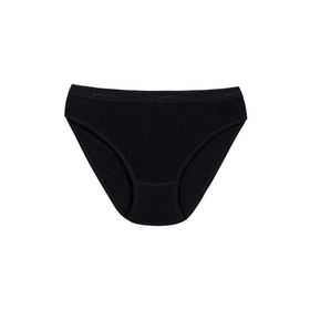 Yıldız 3710 Siyah 12 Adet Kadın Ribana Bikini Külot