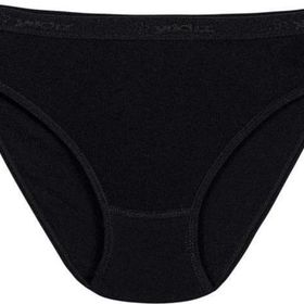 Yıldız 3710 Siyah 12 Adet Kadın Ribana Bikini Külot