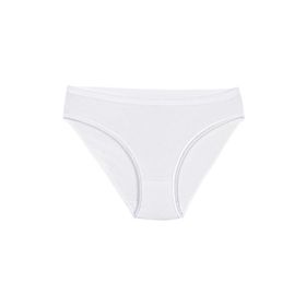 Yıldız 3725 Beyaz 12 Adet Kadın Likralı İz Yapmaz Bikini Külot
