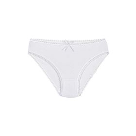Yıldız 3900 Beyaz 12 Adet Kadın Modal Dantelli Bikini Külot