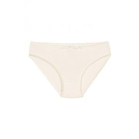 Yıldız 3902 Ekru 12 Adet Kadın Modal Dantelli Bikini Külot