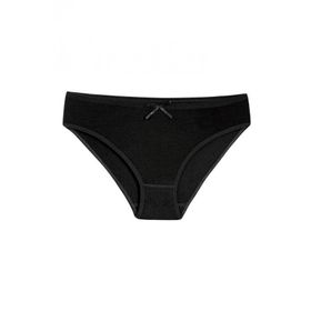 Yıldız 3911 Siyah 12 Adet Kadın Bambu Bikini Külot