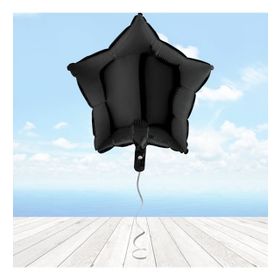 Yıldız 45 cm Siyah Folyo Balon