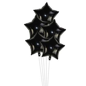 Yıldız 45 cm Siyah Folyo Balon