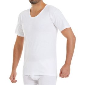 Yıldız Çamaşır 01 Beyaz Yarım Kollu Bisiklet Yaka Erkek Fanila