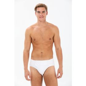 Yıldız Çamaşır 09 Beyaz Ribana Bantlı Erkek Slip Külot