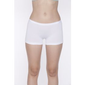 Yıldız Çamaşır 3625 Beyaz Likralı Model Kadın Boxer