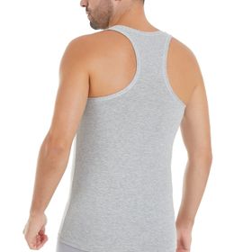 Yıldız Çamaşır YLDZ-375 Gri Likralı 3'lü Paket Erkek Sporcu Atlet