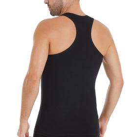 Yıldız Çamaşır YLDZ-375 Siyah Likralı 3'lü Paket Erkek Sporcu Atlet