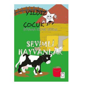 Yıldız Çocuk Boyama Kitabı Serisi 4 - Sevimli Hayvanlar Kolektif Kitapsaati Yayınları