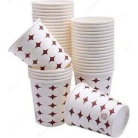 Yıldız Desen 50'li 7 oz Karton Bardak