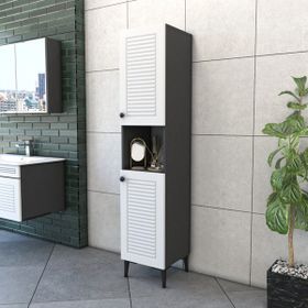 Yıldız Elegance Luxe Beyaz Banyo Boy Dolabı