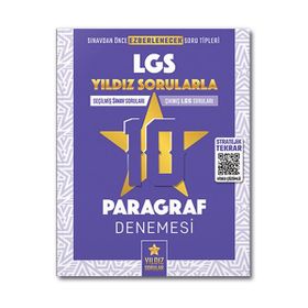 Yıldız Sorular 8. Sınıf Video Çözümlü LGS Paragraf 10 Deneme