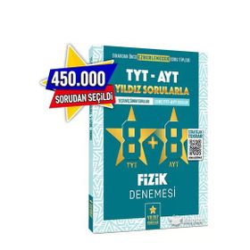 Yıldız Sorular YKS TYT AYT Fizik 8+8 Deneme Video Çözümlü