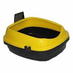 Yıldızhane 49.5 x 40 x 22 cm Sarı Comfort Kürekli Kedi Tuvaleti