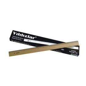 Yıldızlar 123 50 CM Tahta Cetvel