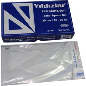 Yıldızlar 136 Eco 30 cm 45-60 cc Gönye Seti