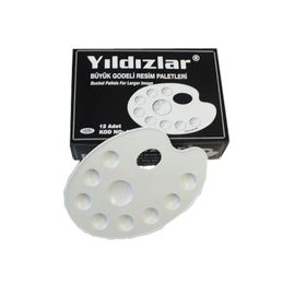 Yıldızlar 138 Oval Godeli Büyük Palet