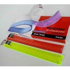 Yıldızlar 146 Standart 24 Adet 30 cm Plastik Cetvel