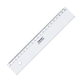 Yıldızlar 20 cm Şeffaf Lüks Büro Cetveli