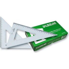 Yıldızlar 26 cm Plastik Gönye Seti
