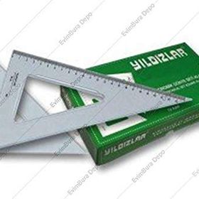 Yıldızlar 26 cm Plastik Gönye Seti
