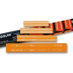 Yıldızlar 5793249 N039 4'lü Teknik Resim Yazı Seti