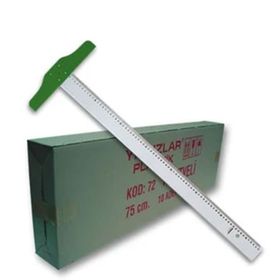 Yıldızlar 65 cm 75 Plastik T Cetveli