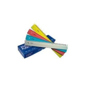 Yıldızlar 70 30 cm Plastik Renkli Standart Cetvel