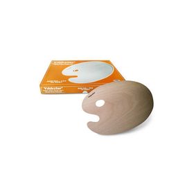 Yıldızlar Ahşap Oval Palet No:1 Palet