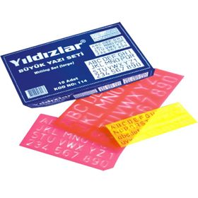 Yıldızlar Büyük 3'lü Yazı Seti