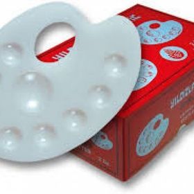 Yıldızlar Küçük Godeli Oval Resim Paleti