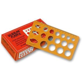 Yıldızlar No:25 Elipsli Küçük Daire Şablonu